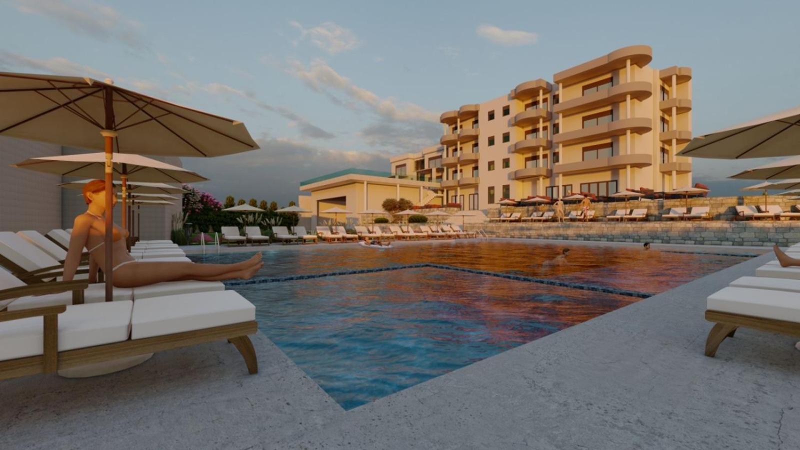 Hotel Blue Moon Ulcinj Buitenkant foto